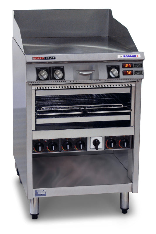 Commercial Oven Ranges & Griddles  -  Austheat AHT860 Freestanding Hotplate/Grill 